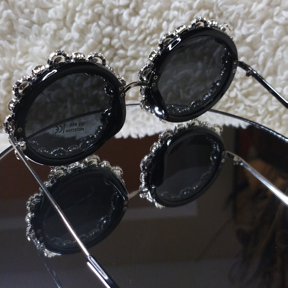 Rhinestone decor Fashion 😎 sunglasses - Picture 10 of 10